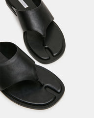 ILLIA BLACK LEATHER