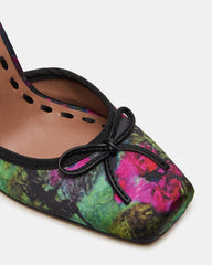 LARINA FLORAL SATIN