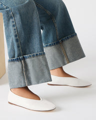 LENI WHITE LEATHER