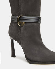 KYNDALL GREY SUEDE