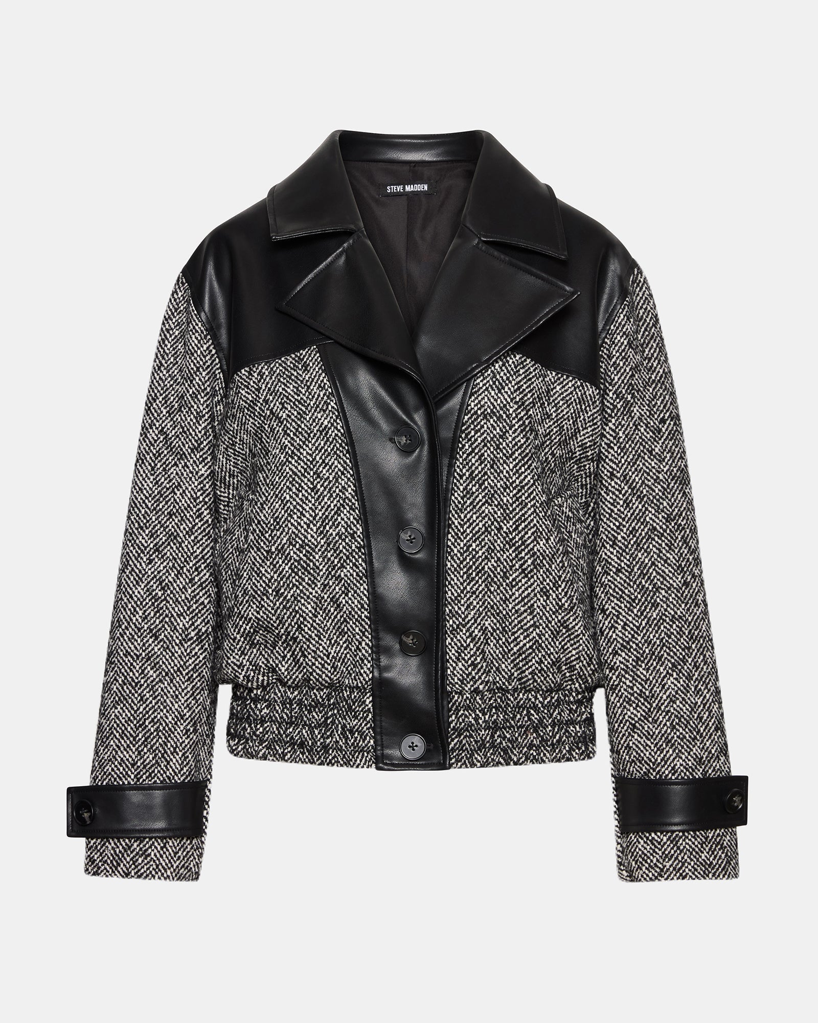 MERCEDES COAT BLACK MULTI