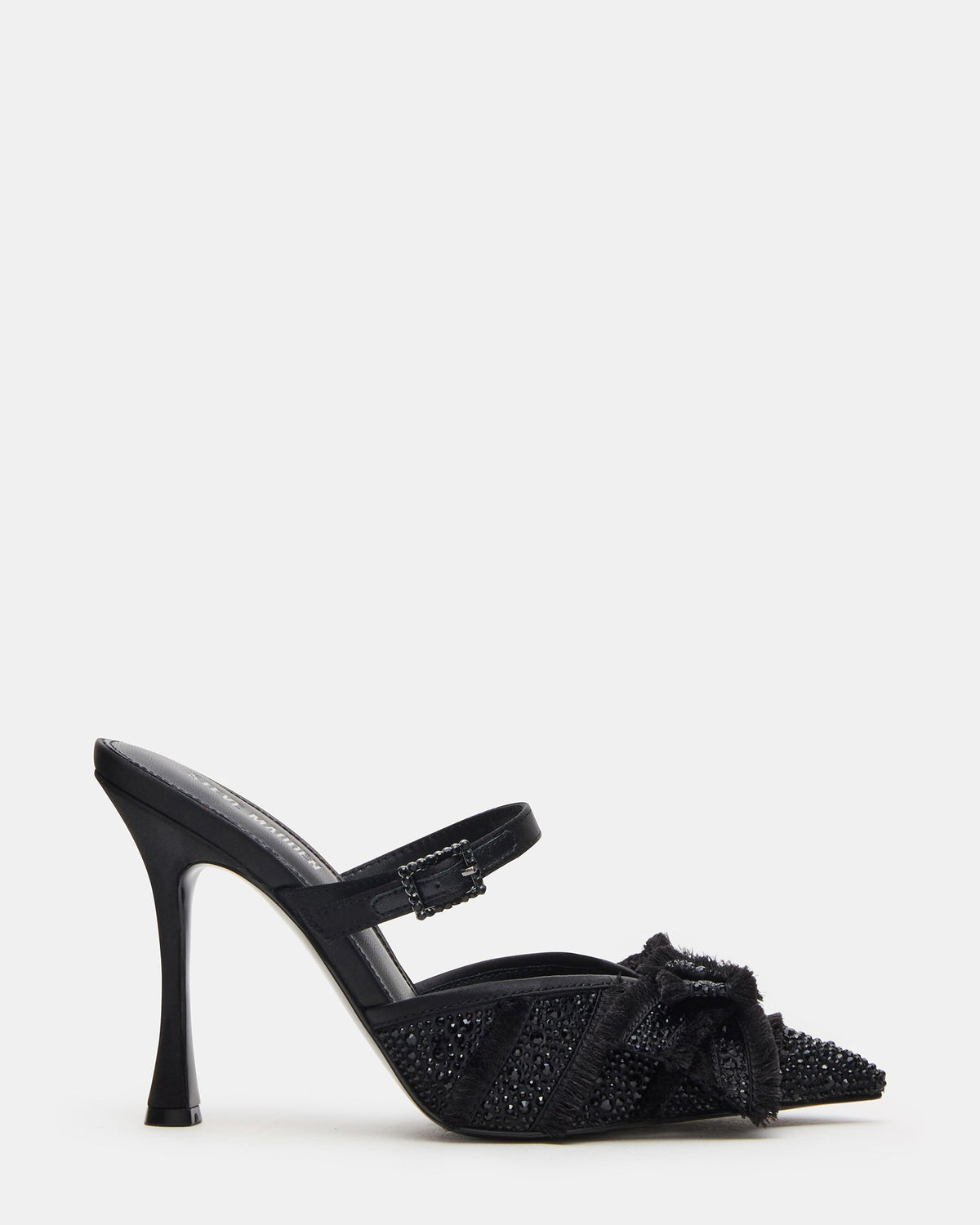 BAYLIN BLACK SATIN RHINESTONES