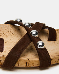 KELSO BROWN SUEDE
