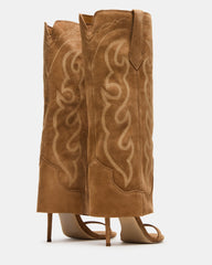 RAVINE WESTERN TAN SUEDE