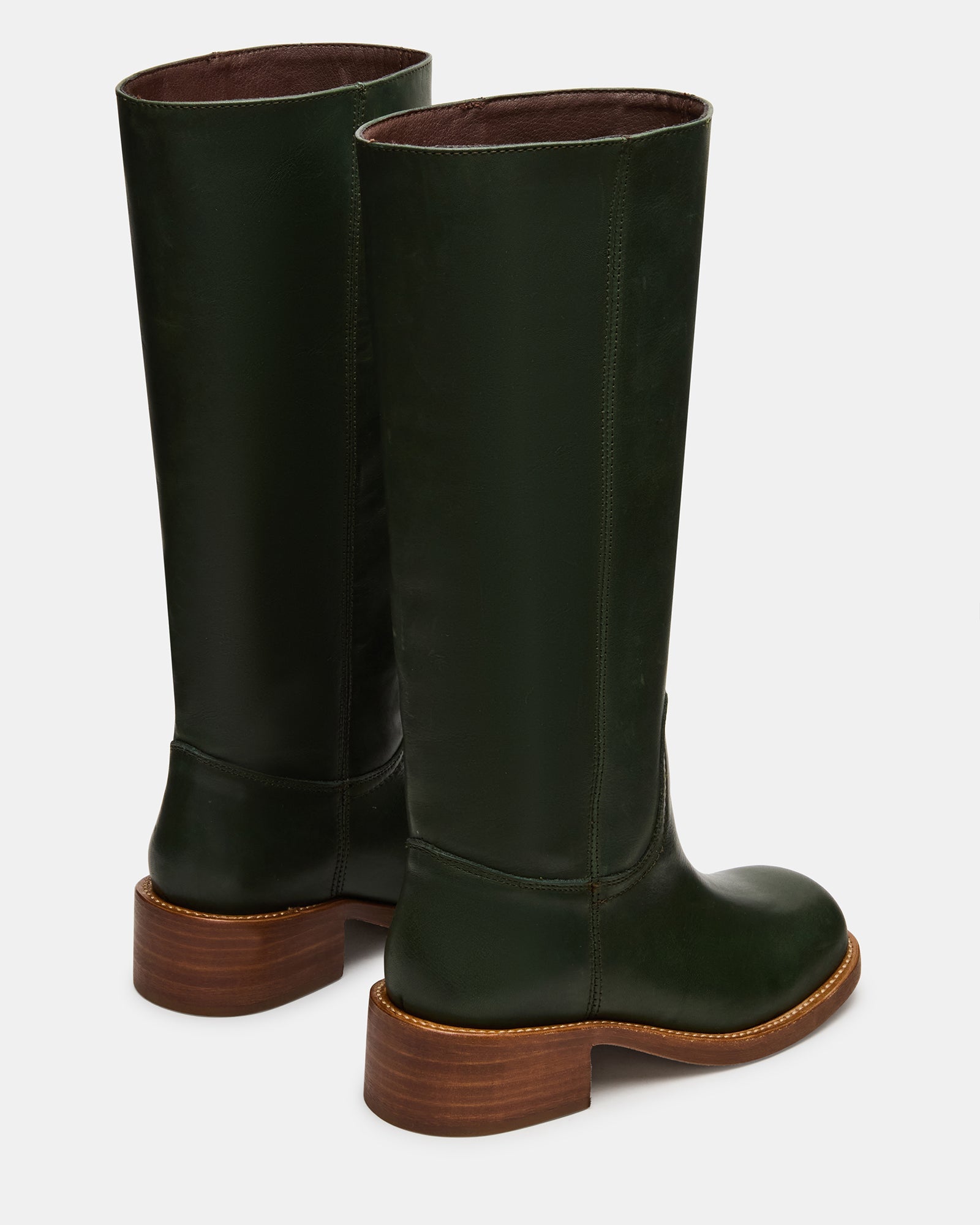 RIGGS DARK GREEN LEATHER