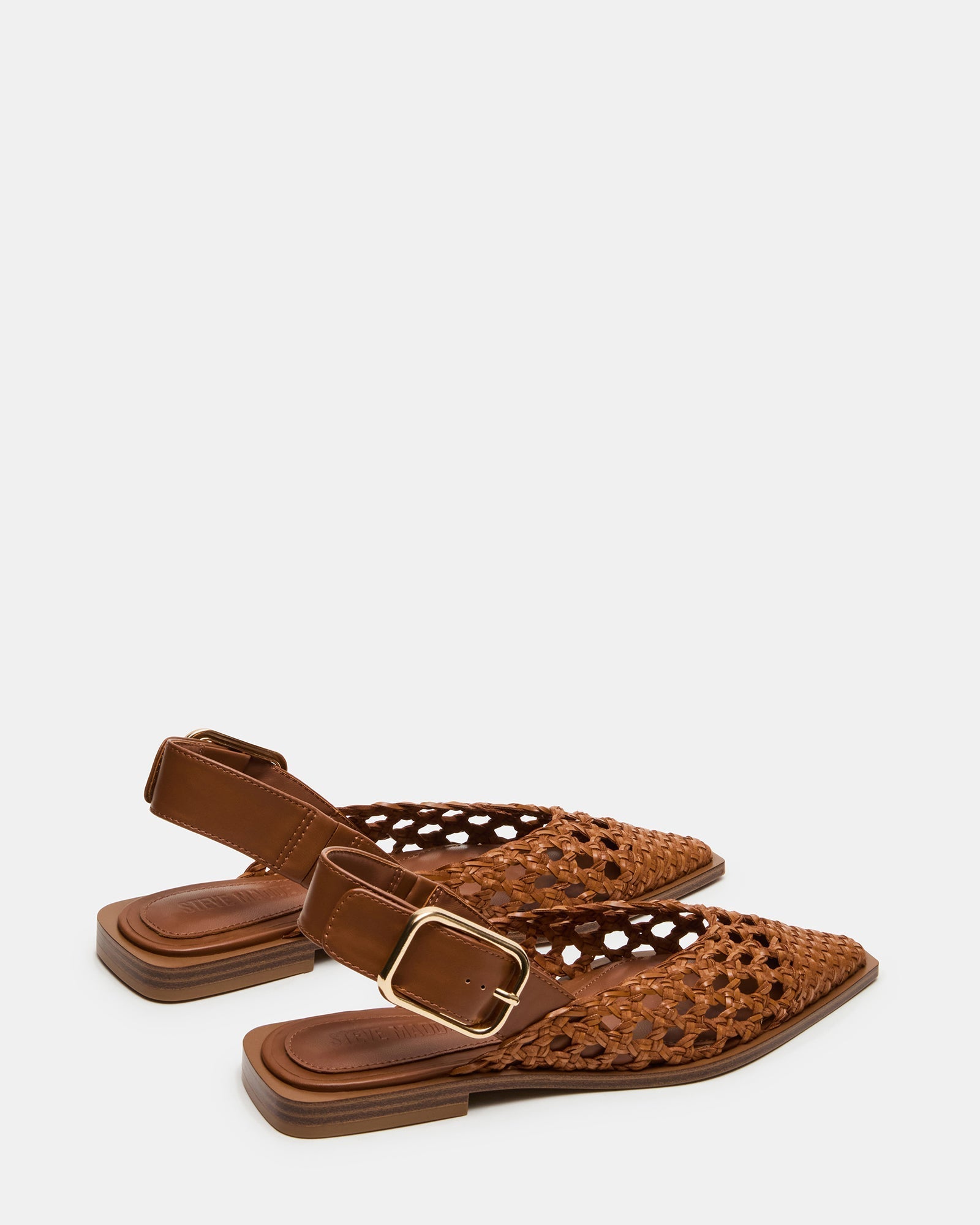 SHAY WOVEN COGNAC